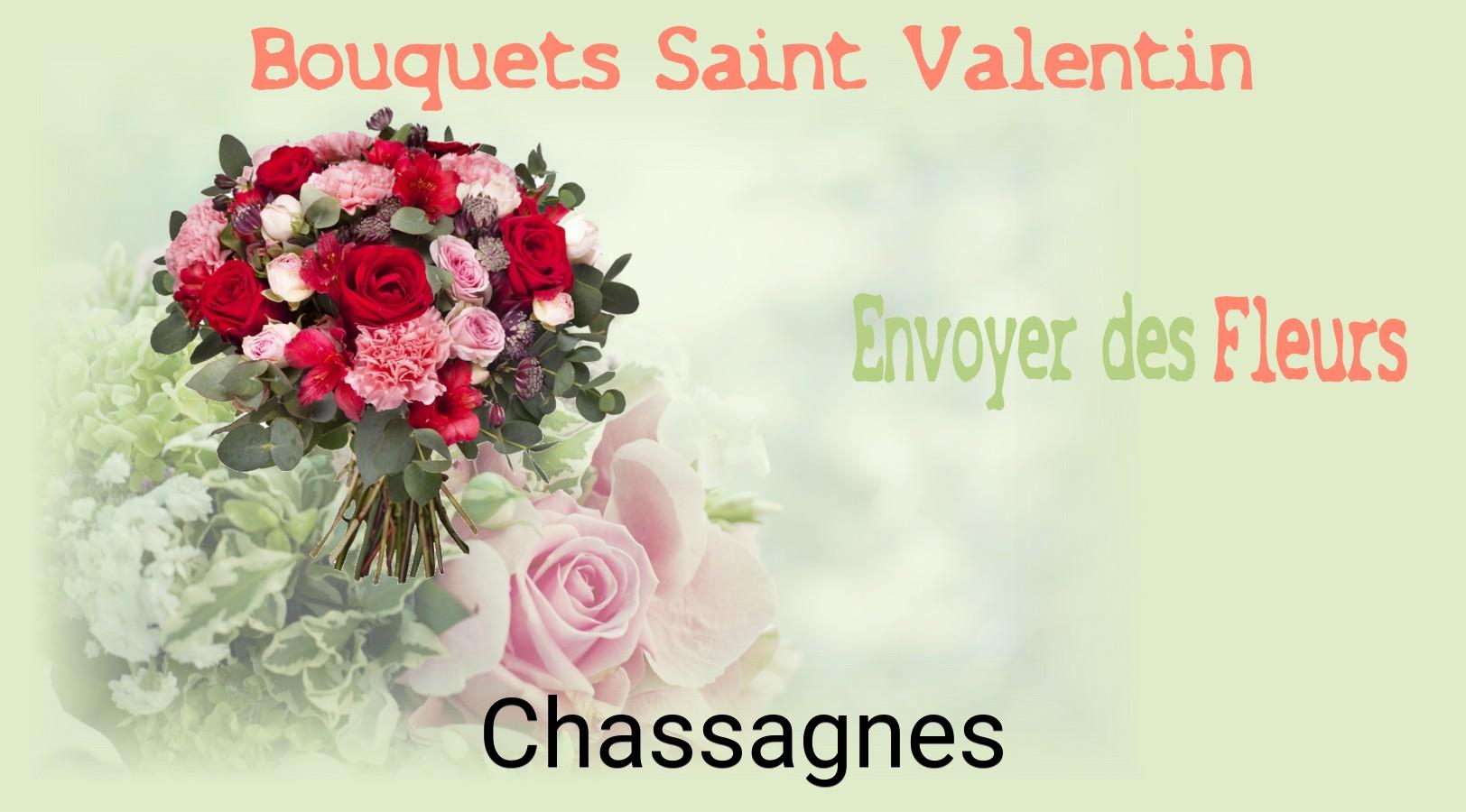 Roses de Saint-Valentin livrées à Chassagnes